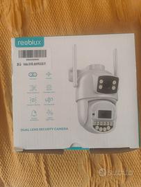 Telecamera sorveglianza 2.5K Dual Lens Nuova 