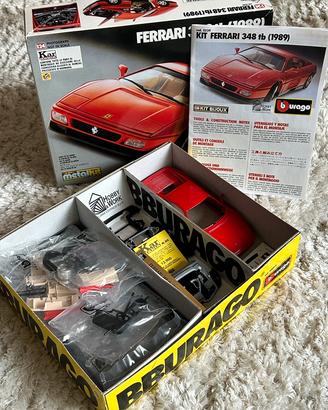 Ferrari 348tb (1989) metal kit Bburago
