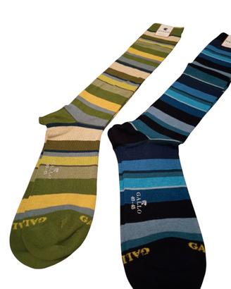 GALLO - Calze leggere Unisex a righe misto-cotone