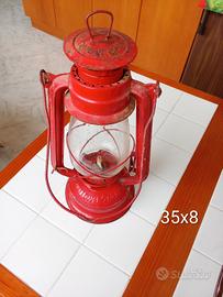 lampada a petrolio vintage 