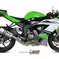 Kawasaki zx 636 zx 6 r scarico completo mivv titan