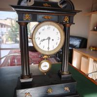 orologio antico pendolo a portico Napoleone III