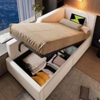Letto singolo con contenitore euro 200
