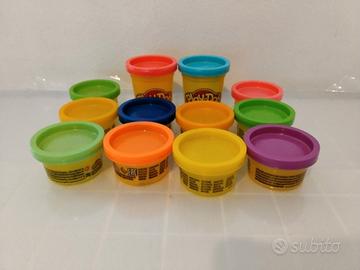 12 vasetti plastica vuoti 