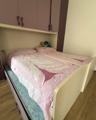 2 letti singoli con secondo letto estraibile