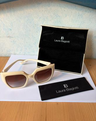 Occhiali da sole Laura Biagiotti LBS33 avorio