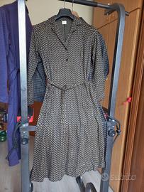 Vestito fantasia oro e nero tg.48