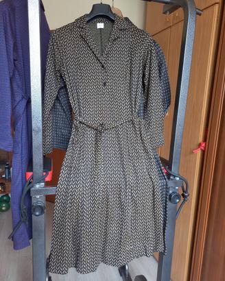 Vestito fantasia oro e nero tg.48