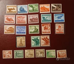Germania 1936- 44- 24 francobolli MNH