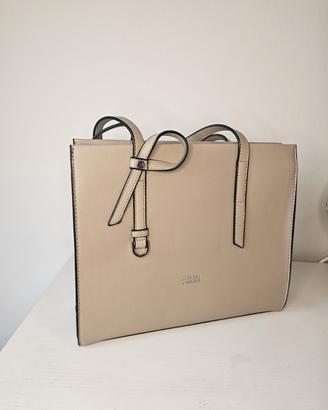Borsa Coveri beige/tortora Nuova