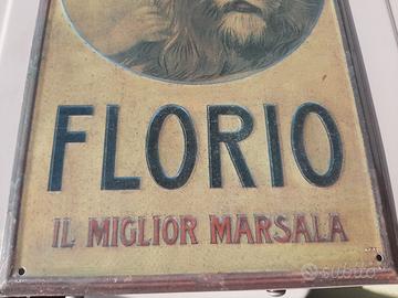 CARTOLINA PUBBLICITARIA FLORIO Il miglior Marsala