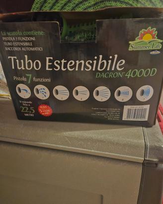 Tubo estendibile da giardino 25 metri Nuovo 