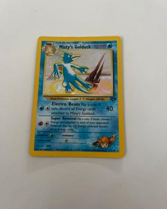 carta pokemon Misty’s Golduck