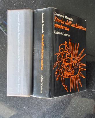 LIBRI DI STORIA DELL’ARCHITETTURA DI L. BENEVOLO 