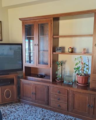 PARETE ATTREZZATA +MOBILE PORTA TV