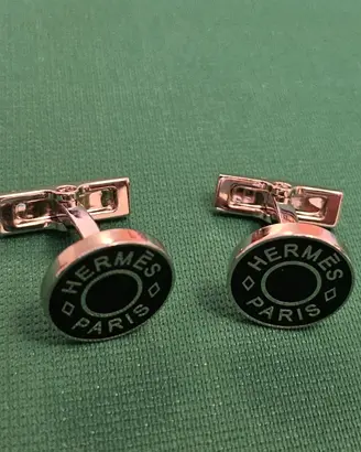 Gemelli Neri HERMES LICOL 2 in Palladio Placcato
