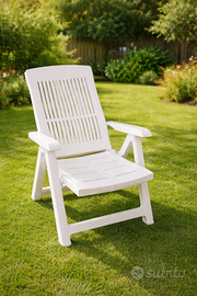 Due Sdraio per giardino