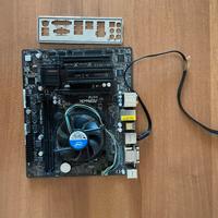 Scheda madre ASROCK H87M PRO4 con processore INTEL