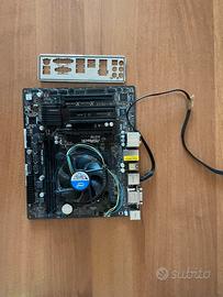 Scheda madre ASROCK H87M PRO4 con processore INTEL