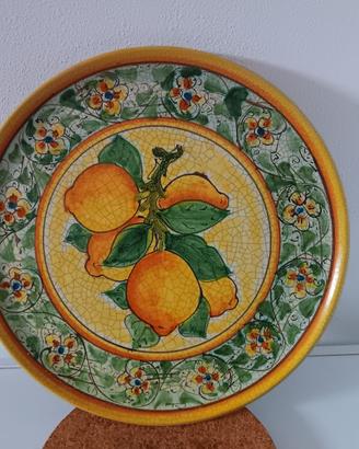 Piatto in ceramica di Caltagirone