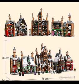 Harry Potter Hogsmeade Compatibile LEGO 76547