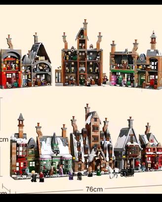 Harry Potter Hogsmeade Compatibile LEGO 76547