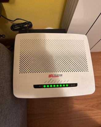 Modem telecom TIM per fibra ottica FTTC