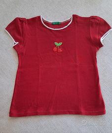 T-shirt Benetton bambina