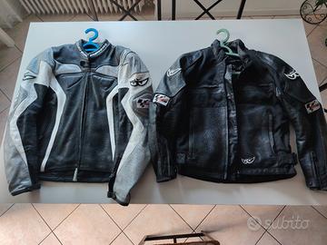 COPPIA GIUBBOTTI PELLE  MOTO BERIK