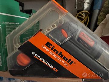 Einhell set avvitatore NUOVO SCREWMA