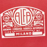 7 stampe Alfa-Romeo d'epoca