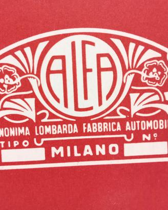 7 stampe Alfa-Romeo d'epoca