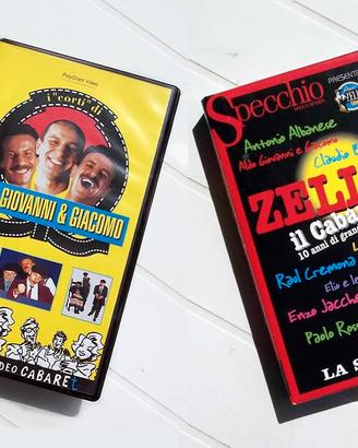 VHS "I CORTI" e “ZELIG”