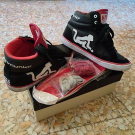 Scarpe Drunky Monkey - nere e rosa - nr. 38