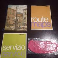Alitalia set vintage volo Roma - San Paolo 1967