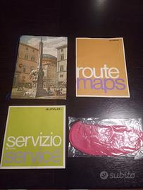 Alitalia set vintage volo Roma - San Paolo 1967