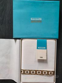 Lenzuolo Matrimoniale Puro Lino Bassetti Vintage