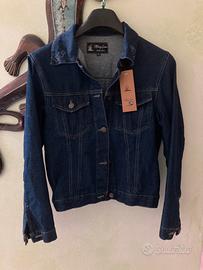 Giacchino in jeans con segno zodiaco- nuovo