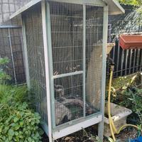 Gabbia/voliera per uccelli