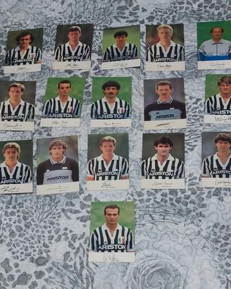 Cartoline autografate JUVENTUS