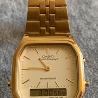 Casio 756 AQ 229 Cronografo con sveglia digitale