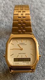 Casio 756 AQ 229 Cronografo con sveglia digitale