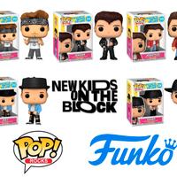 5 Funko Pop Rocks NKOTB New Kids On The Block Set