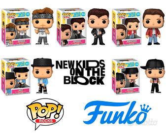5 Funko Pop Rocks NKOTB New Kids On The Block Set