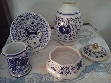 CERAMICHE ARTISTICHE DECORO MELOGRANO FAENZA