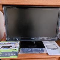 TV/ Monitor AEG LED full HD 22 pollici DVD