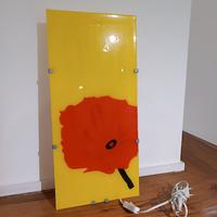 Lampade a muro Ikea vintage, motivo girasoli