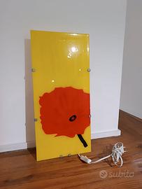 Lampade a muro Ikea vintage, motivo girasoli