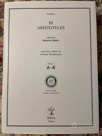 Lexicon III - Aristoteles (con CD-ROM)