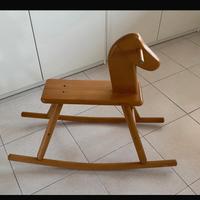 Cavallo a dondolo ikea vintage